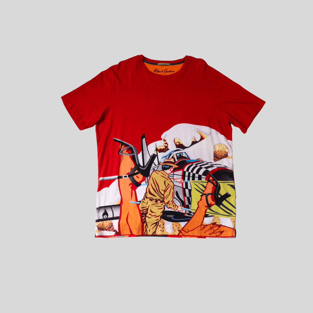 Camiseta Robert Graham Colab.