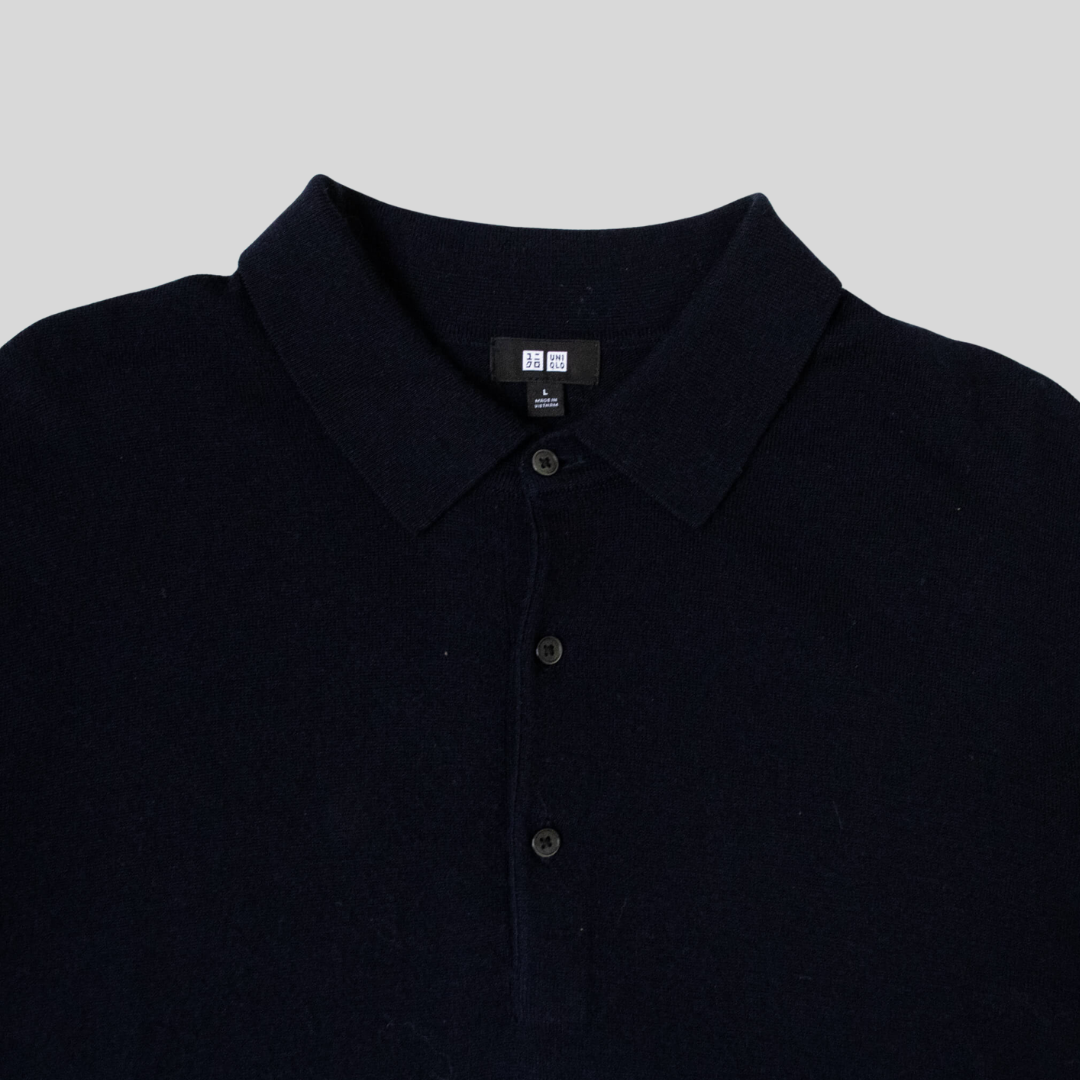 Polo manga larga Uniqlo