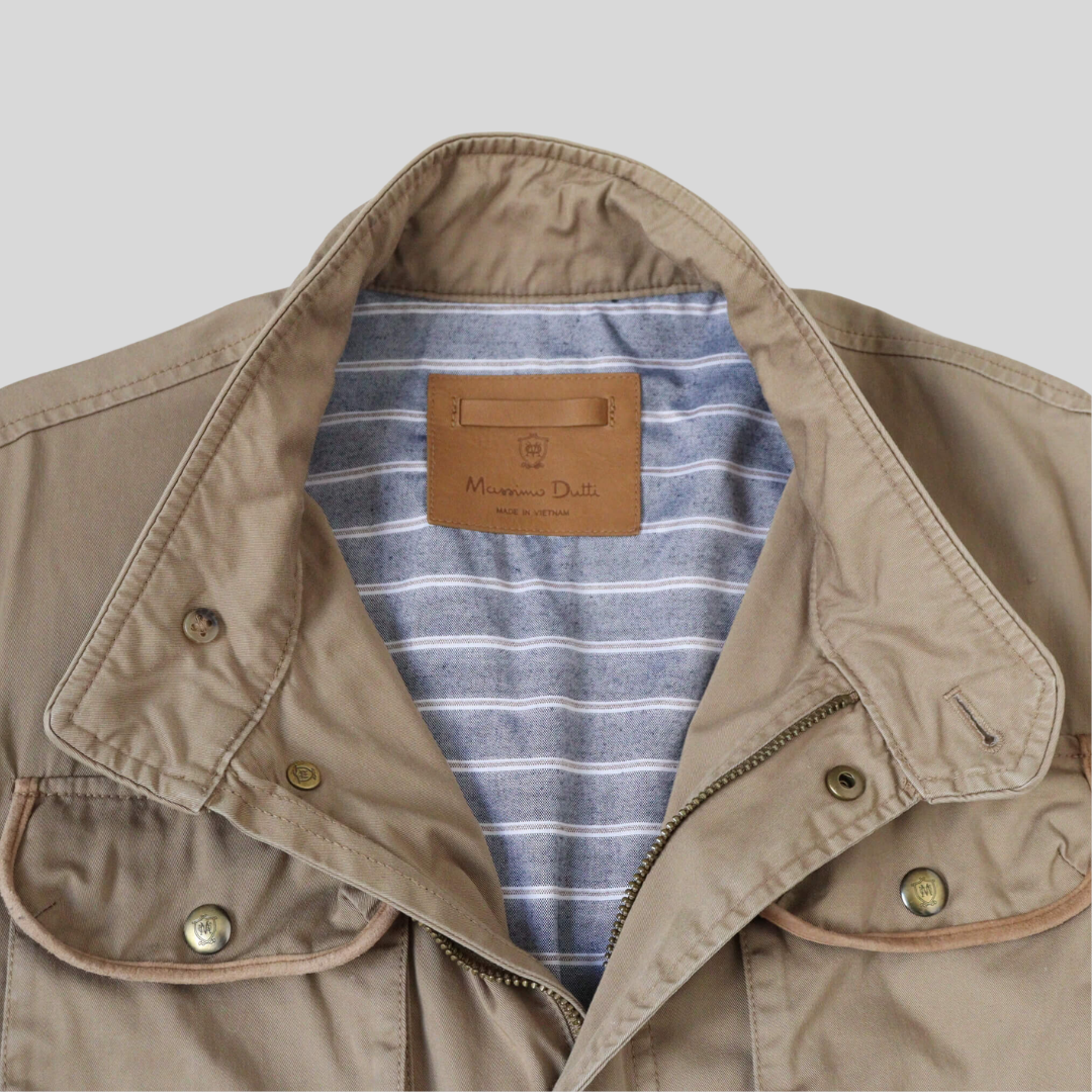 Chamarra massimo dutti hombre precio sale