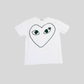 Camiseta Play Comme des Garçons