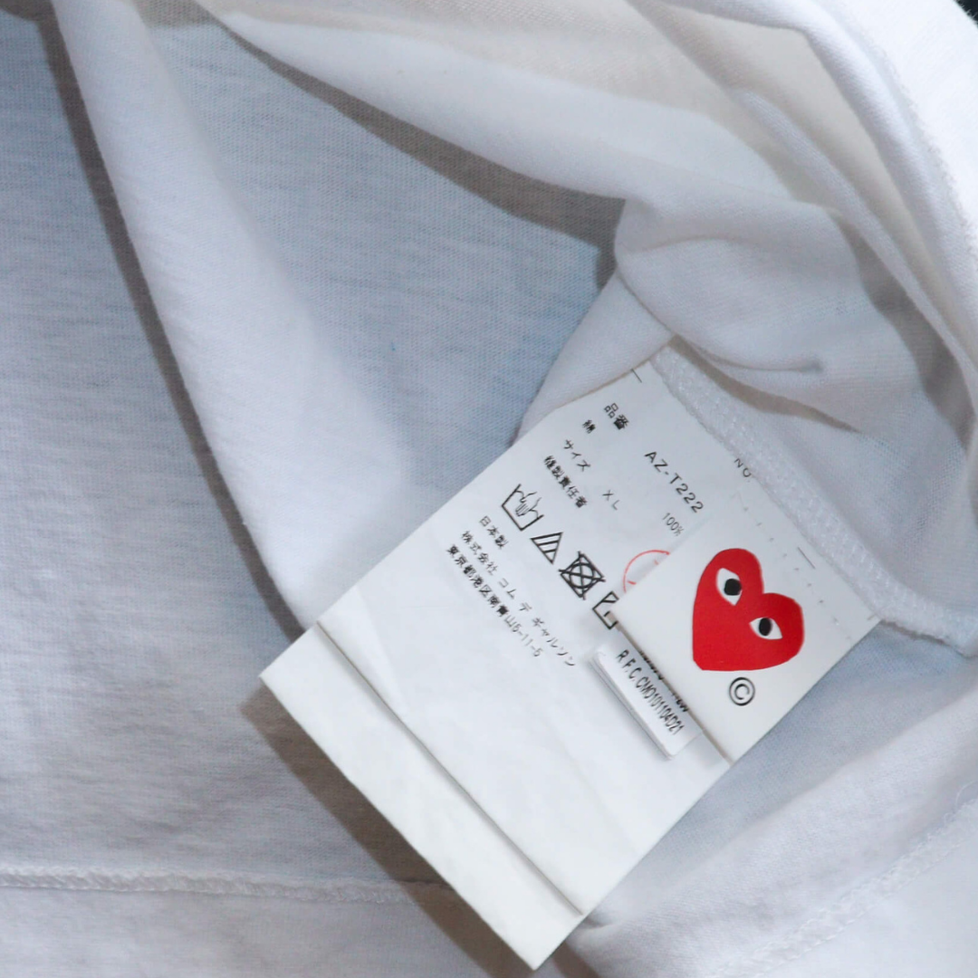Camiseta Play Comme des Garçons