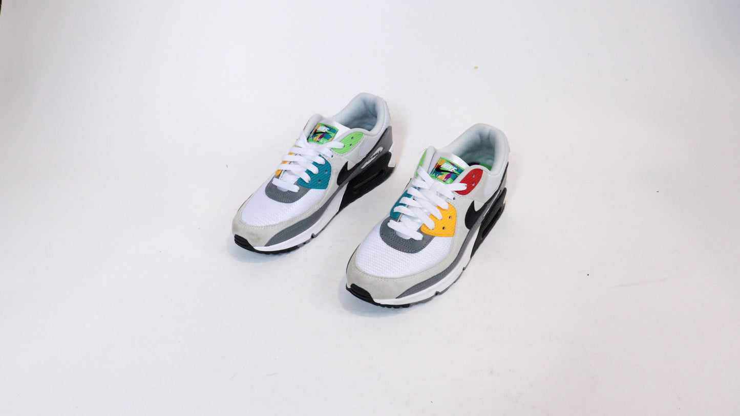 NIKE AIR MAX 90 Mod. Peace &amp; Love Swoosh/ 9.5 USA